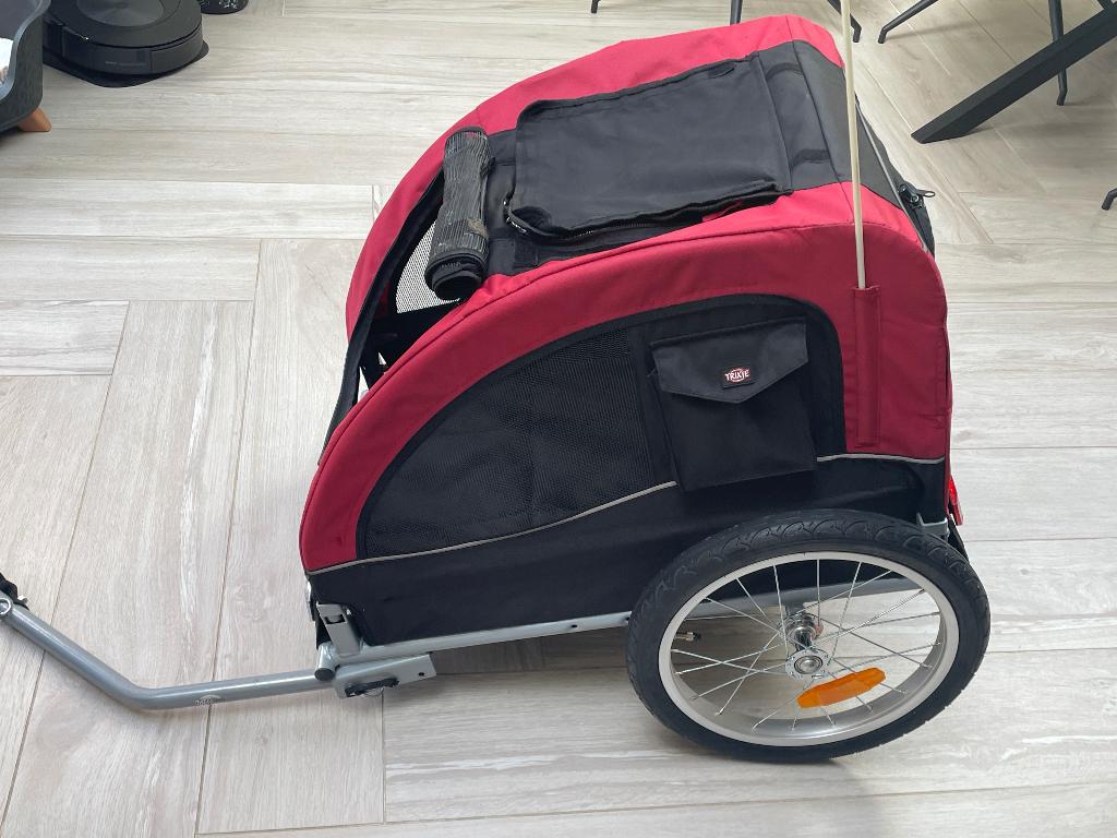 Trixie hondenkar voor fiets, Ophalen, Gebruikt