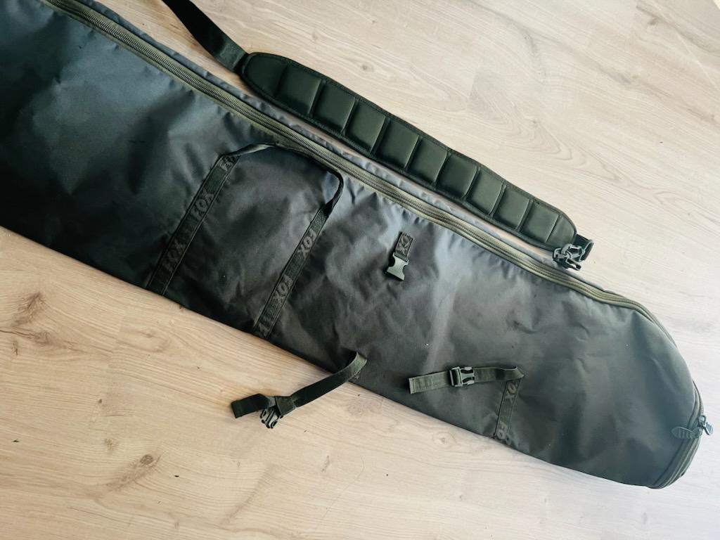 Fox Royale Hengelsport Set – Ruime Foudraal +Single Rod Skin, Ophalen of Verzenden, Zo goed als nieuw