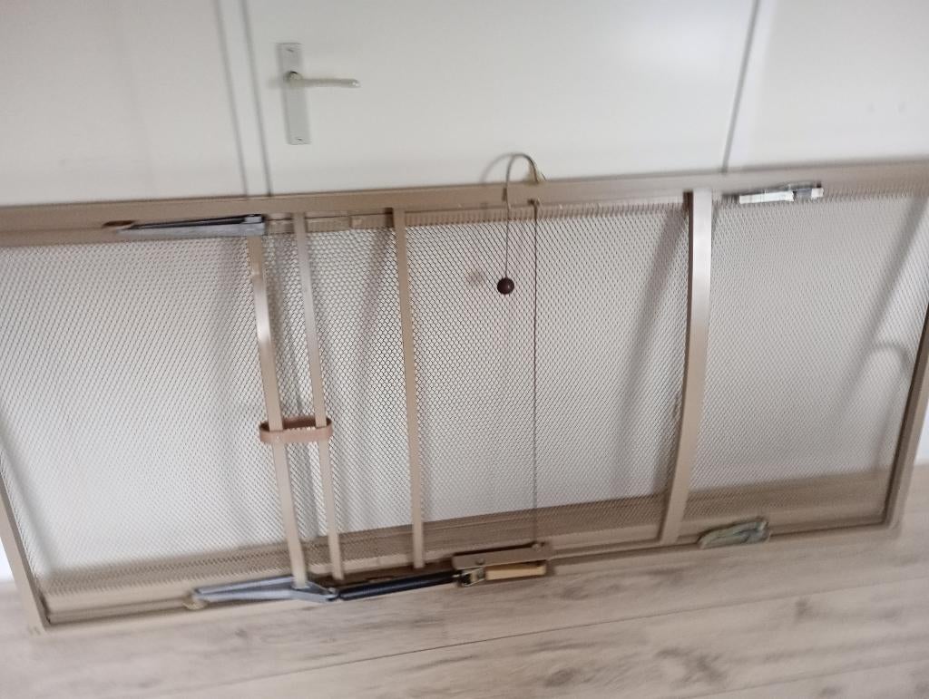 Auping bedbodem, Ophalen, 90 cm, Eenpersoons, Bruin