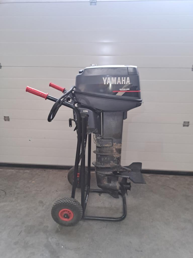 Yamaha 25pk 2 takt langstaart buitenboordmotor, Watersport en Boten, Ophalen of Verzenden