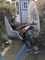 Bobike voorzitje incl. windscherm., Fietsen en Brommers, Fietsaccessoires | Fietsstoeltjes, Ophalen, Voetsteuntjes, 0 t/m 18 kg