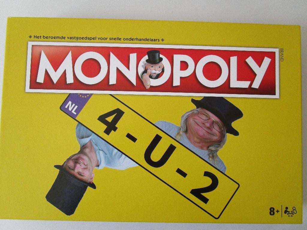 Monopoly 4-U-2., Ophalen of Verzenden, Zo goed als nieuw