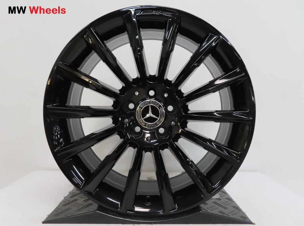 Originele Mercedes 19 inch AMG velgen C Klasse W205 C450 C43, 19 inch, Gebruikt, Velg(en), -