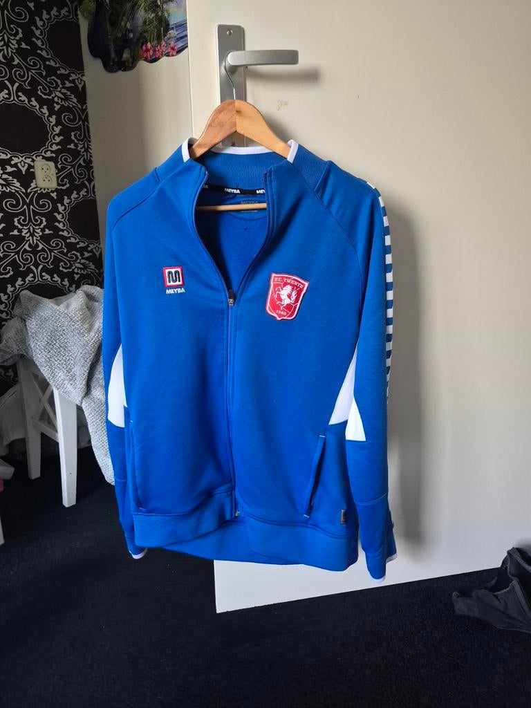 Zgan fc twente trainingsjas maat l, Ophalen, Zo goed als nieuw, Rood, Voetbal