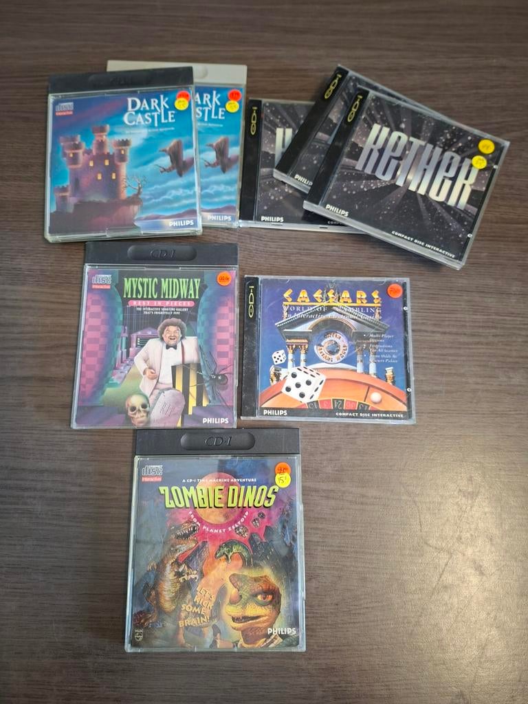 30 st CD-I diverse titels, Ophalen of Verzenden, Gebruikt, Overige genres