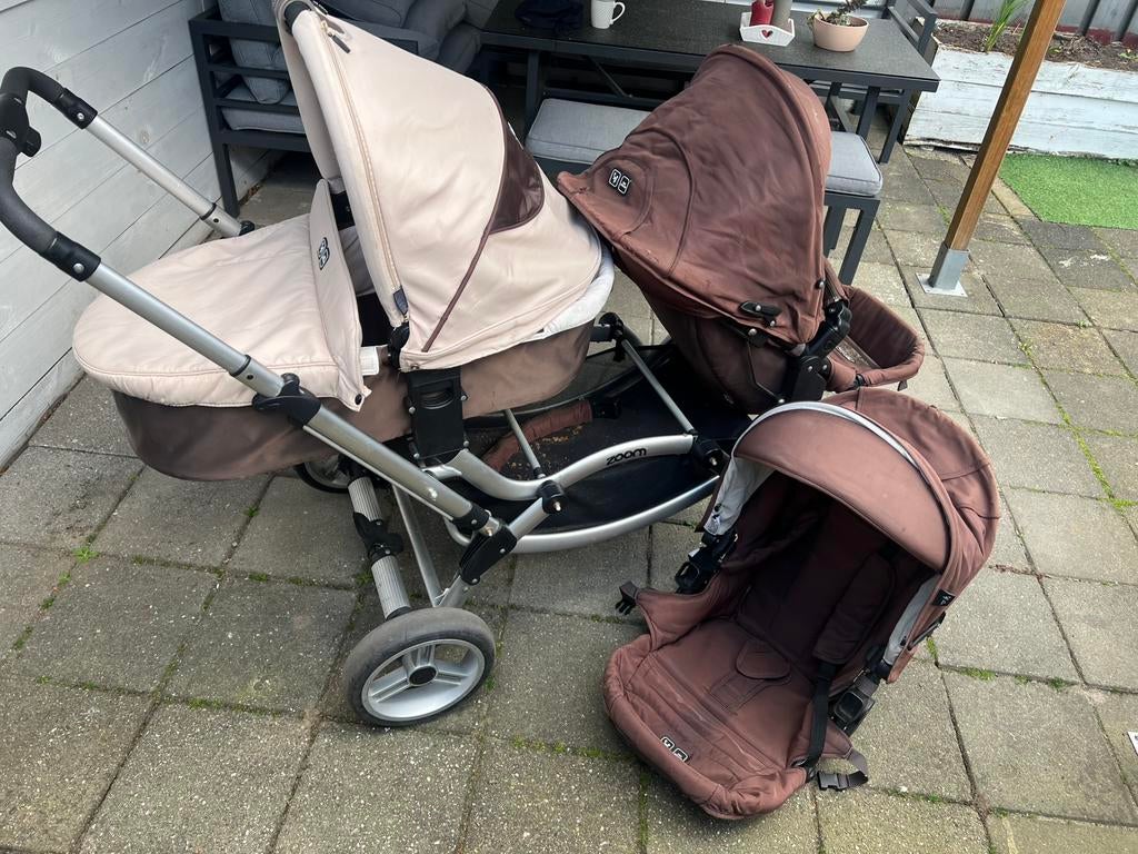 Duo Kinderwagen, Ophalen of Verzenden, Zo goed als nieuw, Kinderwagen of Buggy