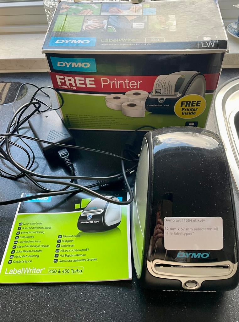 Dymo labelwriter 450, Computers en Software, Labelprinters, Ophalen of Verzenden, Zo goed als nieuw