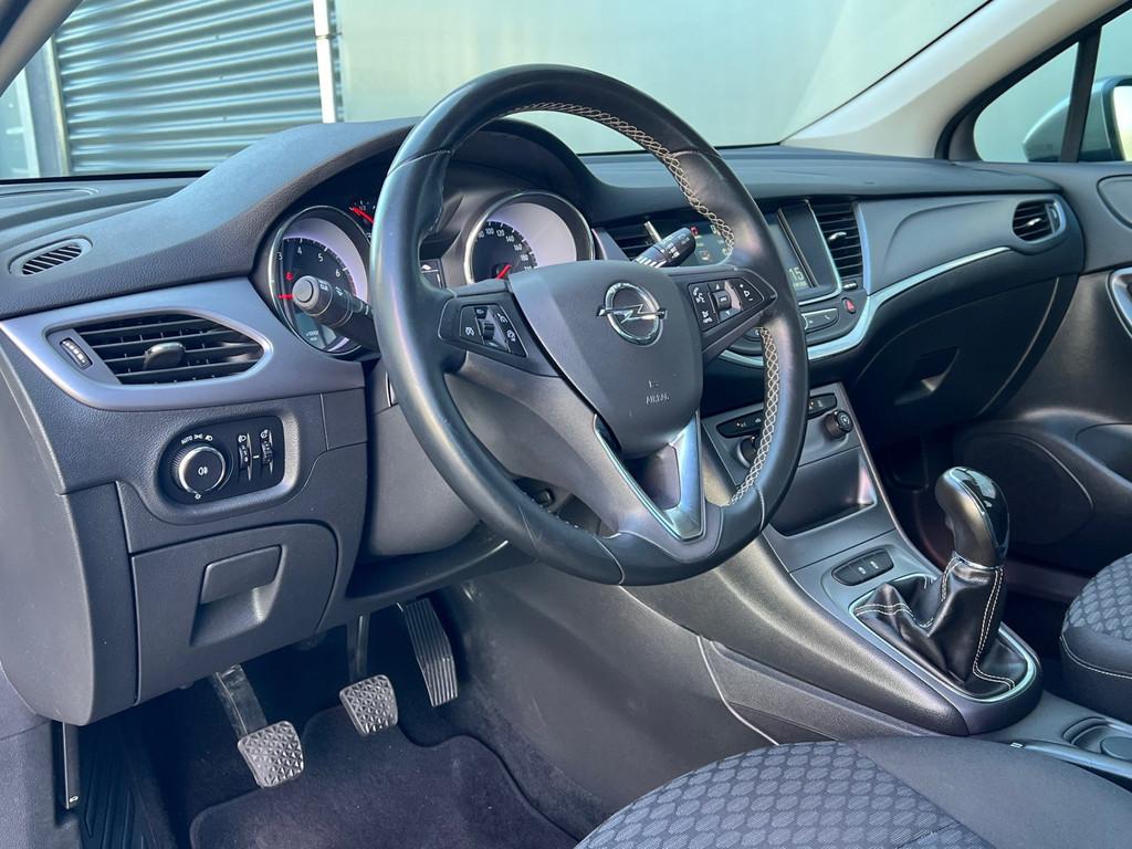 Opel Astra BWJ 10-2016 | 1.0 105PK Edition | TREKHAAK | AIRC, Auto's, Stof, Gebruikt, Bruin, 610 kg