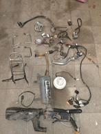 AGM Retro GY6 onderdelen - Uitlaat, koplamp, rekje en meer, Fietsen en Brommers, Brommeronderdelen | Scooters, Ophalen, Gebruikt