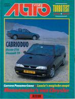 Autovisie 16 1992 : Rover 216 Cabrio - Renault 19 16V Cabrio, Ophalen of Verzenden, Gelezen, Algemeen