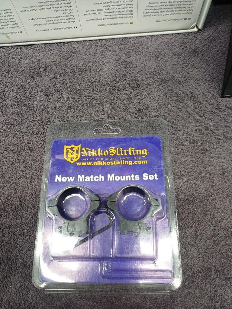 Nikko Stirling New Match Mounts Set, Ophalen of Verzenden