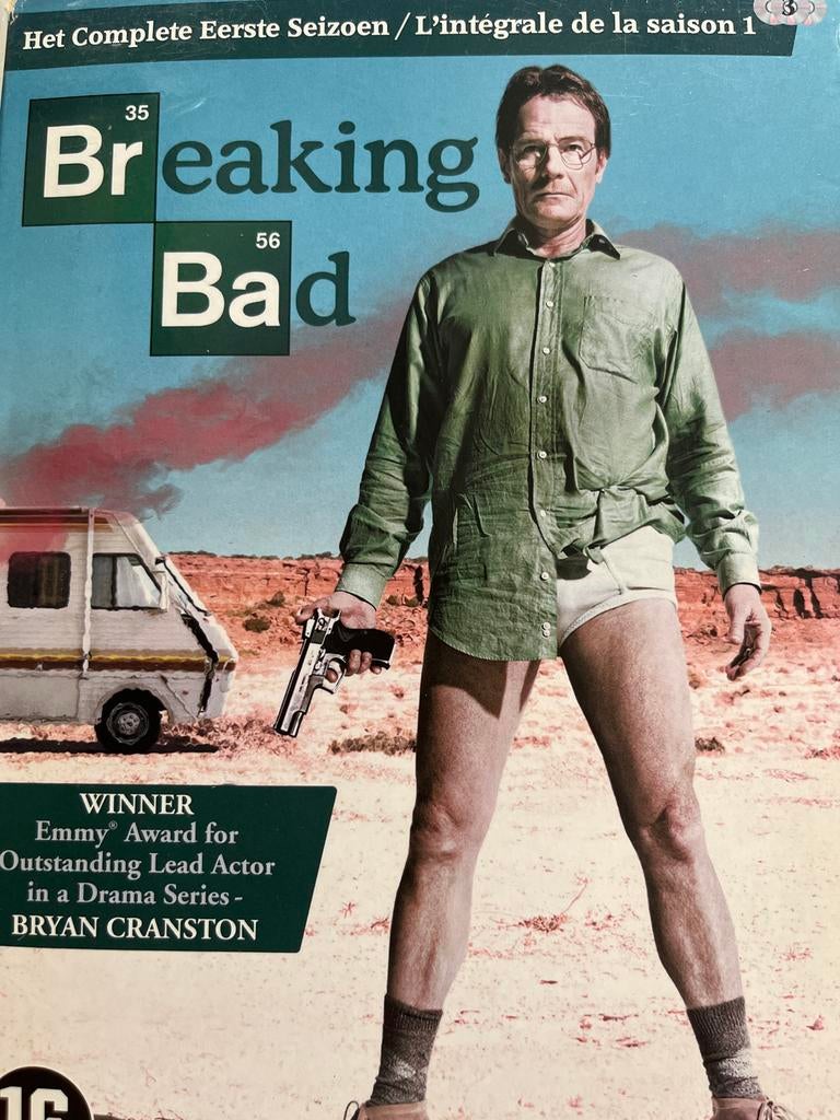 Breaking Bad Seizoen 1, 2 , 3, en 4 DVD Boxset, Cd's en Dvd's, Dvd's | Thrillers en Misdaad, Maffia en Misdaad, Gebruikt, Vanaf 16 jaar