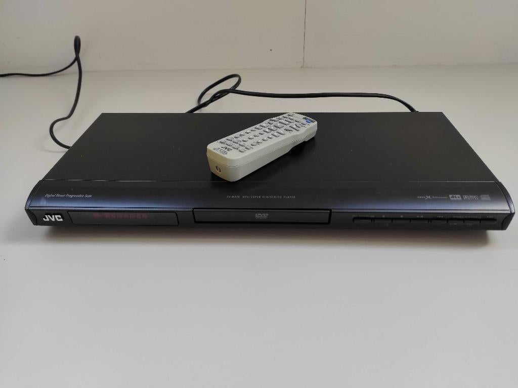 DVD speler JVC XV-N320B met afstandsbediening, Ophalen, Zo goed als nieuw, Dvd-speler, JVC