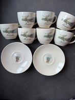 7 kop en schotels Jet Ter Steege Lavender, Ophalen, Zo goed als nieuw, Overige stijlen, Kop(pen) en/of Schotel(s)