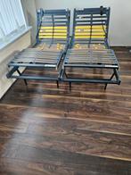 2X 5 ZONE BOSSFLEX 400 ELEKT. VERSTEL.BODEMS OP POTEN 80X20, Huis en Inrichting, Ophalen of Verzenden, Tweepersoons, 80 cm