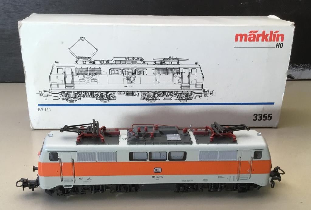 Märklin H0 # 3355 Electrische lok DB Br: 111 S-Bahn N in OVP, Wisselstroom, Locomotief, Nieuw, Ophalen of Verzenden