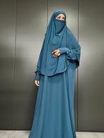 Set khimar met abaya, jalaba, hijab, hijaab, sjaal, jilbab, Ophalen of Verzenden, Zo goed als nieuw, Zwart, Overige typen