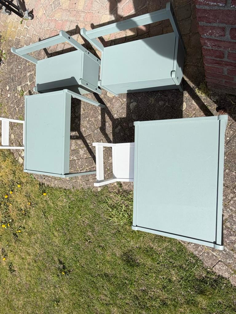 2 setjes kindermeubels, Ophalen, Gebruikt, Tafel(s) en Stoel(en)