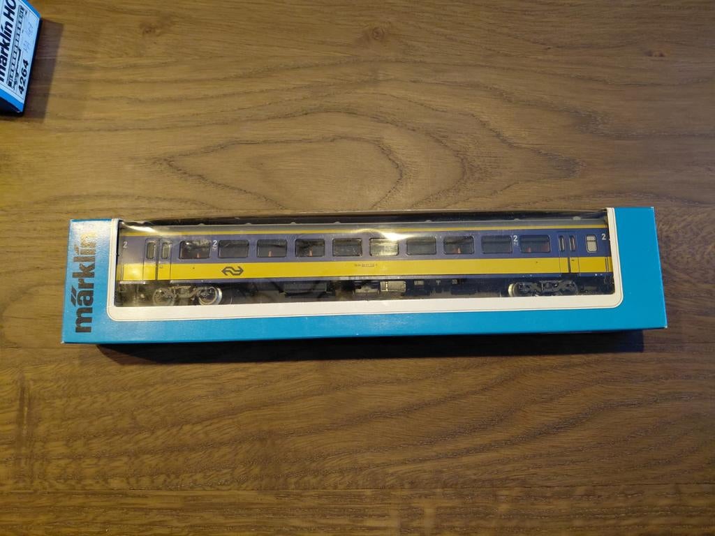 Marklin 4265 personenrijtuig NS 2e klas in de ovp, Hobby en Vrije tijd, Modeltreinen | H0, Wisselstroom, Wagon, Ophalen of Verzenden