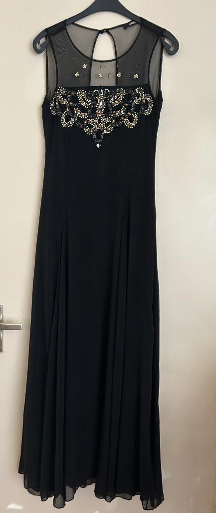 Galajurk zwart lang maat M: ZGAN, Maat 38/40 (M), Galajurk, Zwart, Ophalen of Verzenden