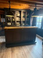 Landelijke zwart bruine mobiele bar  cafe kroeg man cave, Ophalen of Verzenden, Zo goed als nieuw