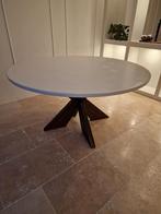 Japandi eettafel rond 140cm teak, Ophalen, Japandi, Gebruikt, Rond