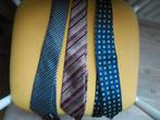 3 stuks z.g.a.n. stropdassen., Ophalen of Verzenden, Nieuw, Overige kleuren, Met patroon