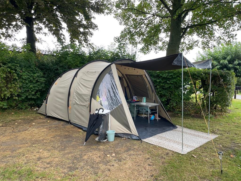 In prijs verlaagd! katoenen tent van De Wit zeer goede staat, Ophalen, Zo goed als nieuw, Tot en met 4