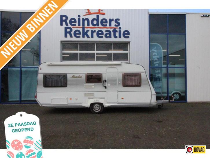 LMC Munsterland 530 K1 Enkele bedden, Voortent, Caravans en Kamperen, Caravans, Bedrijf, tot en met 4, 1000 - 1250 kg, Rondzit
