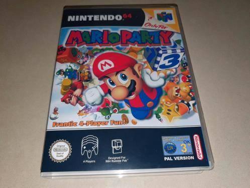 Mario Party N64 Game Case (2), Spelcomputers en Games, Games | Nintendo 64, Zo goed als nieuw, 1 speler, Vanaf 3 jaar, Verzenden