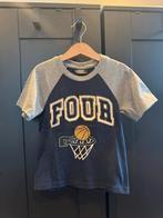 Stoer FOUR T-shirt met basketbalprint - Maat 4 jaar, Kinderen en Baby's, Kinderkleding | Maat 104, Ophalen of Verzenden, Zo goed als nieuw