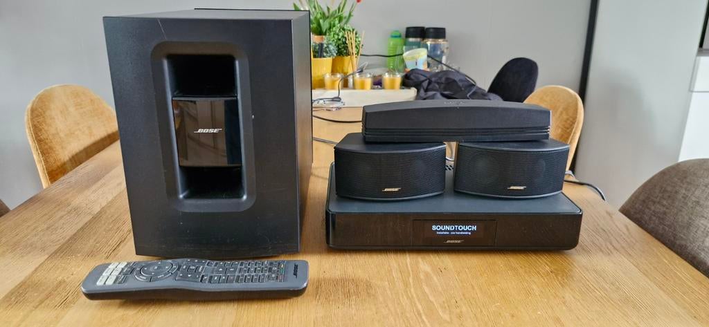 Bose CineMate 220 Home Cinema set met bluetooth, 4k hdmi, Audio, Tv en Foto, Home Cinema-sets, 2.1-systeem, 70 watt of meer, Zo goed als nieuw
