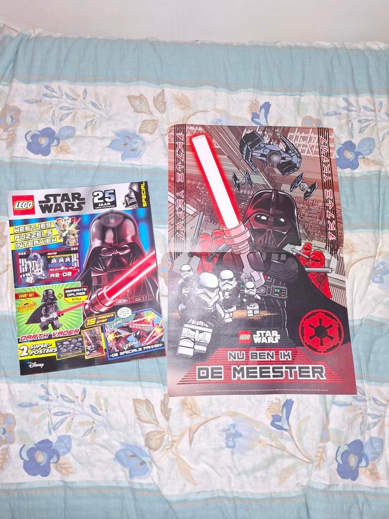 Star Wars Lego tijdschrift (inclusief poster), Ophalen of Verzenden, Boek of Poster