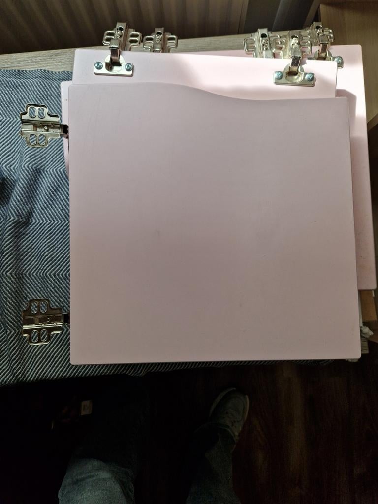 4 x roze deurtje kallax kast, Ophalen, Gebruikt, Overige typen