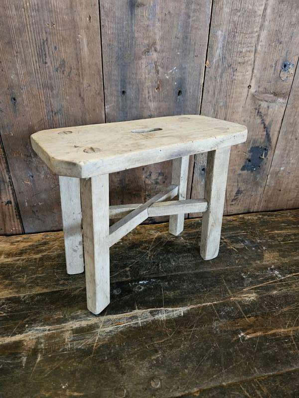 oud bankje ``WOONWINKEL RUSTIEK``, Antiek en Kunst, Antiek | Woonaccessoires, Ophalen of Verzenden