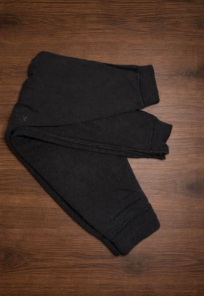 Lululemon zwarte joggingbroek met ritsen - Maat M, Maat 38/40 (M), Zwart, Ophalen of Verzenden, Zo goed als nieuw