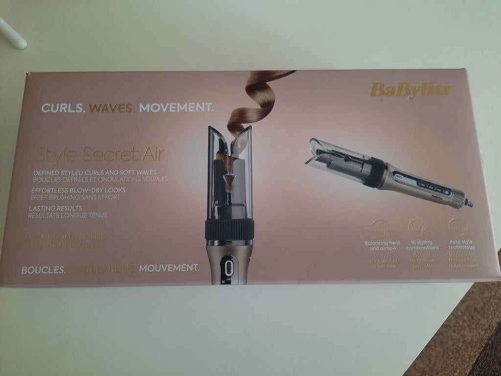 Babyliss Style Secret Air, Sieraden, Tassen en Uiterlijk, Uiterlijk | Haarverzorging, Ophalen of Verzenden, Zo goed als nieuw