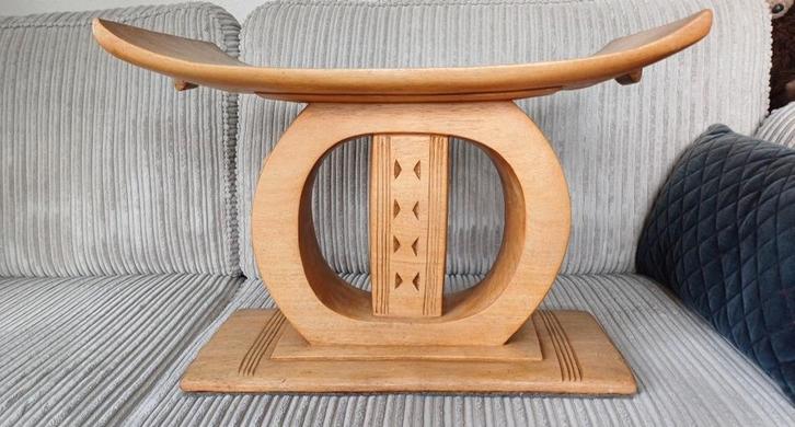 Akan Ashanti kruk, Antiek en Kunst, Kunst | Beelden en Houtsnijwerken, Ophalen