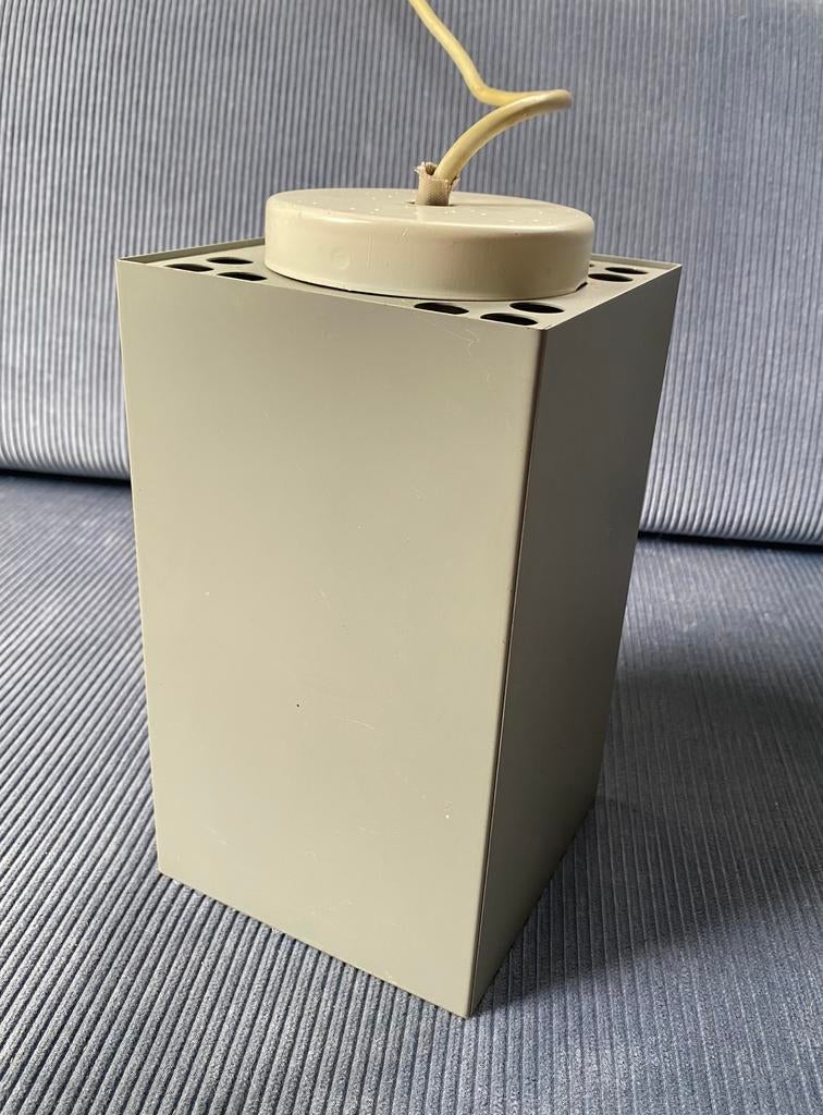 Philips space-age grijze metalen hanglamp, Ophalen of Verzenden, Zo goed als nieuw, Minder dan 50 cm