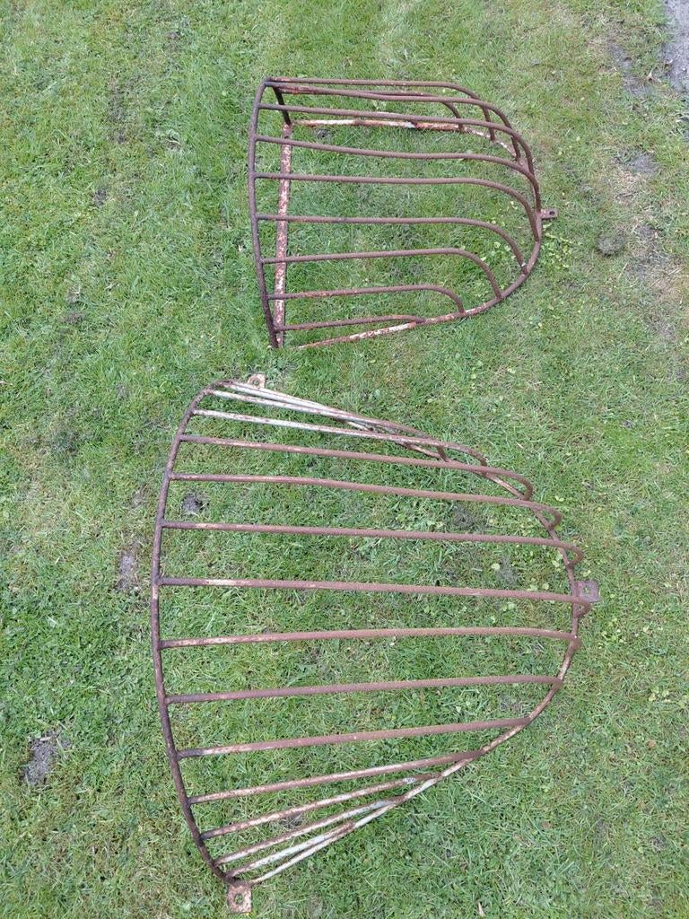 Oude hooiruif tuindecoratie, Ophalen, Gebruikt