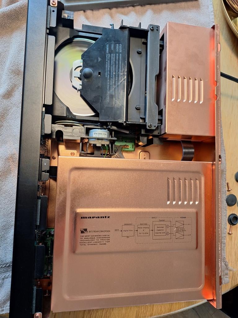 Marantz CD72 MK2, Ophalen, Marantz