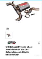 GEZOCHT GPR Ghost Aluminium Slip-On Uitlaatdemper GSR 600, Motoren, Ophalen of Verzenden, Gebruikt
