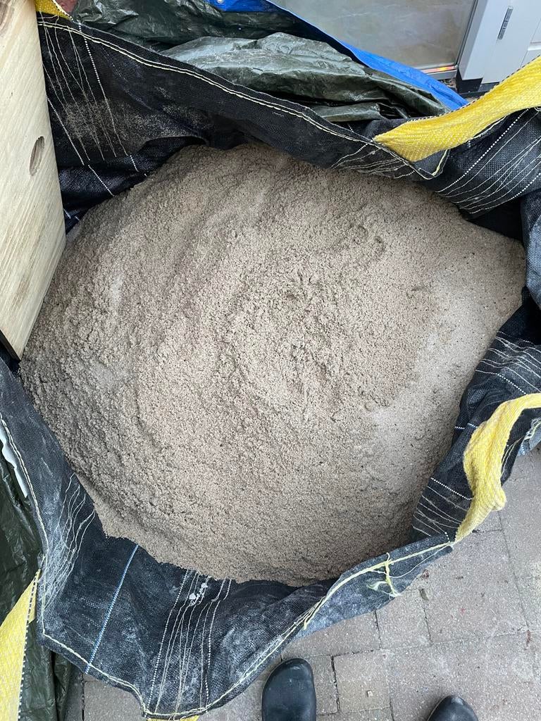 metselzand +/- halve kuub, Tuin en Terras, Zand, Ophalen, Nieuw, Metselzand