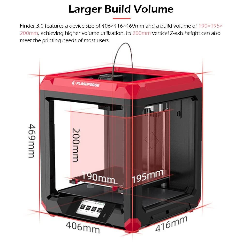 FlashForge Finder 3.0 3D-printer, Computers en Software, 3D Printers, Ophalen of Verzenden