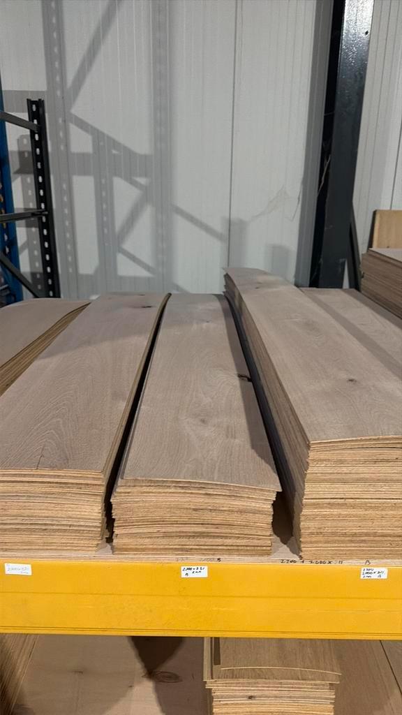 Eiken fineer | dik fineer | toplagen, Doe-het-zelf en Verbouw, Hout en Planken, Zo goed als nieuw, Plank, Eiken, Minder dan 200 cm