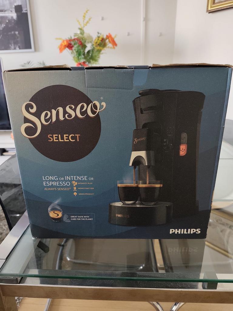 Senseo Select koffiezetapparaat, Witgoed en Apparatuur, Koffiezetapparaten, Ophalen, Gebruikt, Koffiemachine, Koffiepads en cups