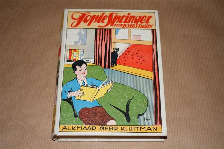 Jopie Springer. Verstraten. Kluitman 1e dr. 1929., Boeken, Kinderboeken | Baby's en Peuters, Gelezen, 2 tot 3 jaar, Ophalen of Verzenden