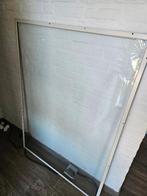 gratis voorzetraam 138,5 hg en 101 cm breed, Doe-het-zelf en Verbouw, Glas en Ramen, Ophalen, Gebruikt, 80 tot 120 cm, Veiligheidsglas