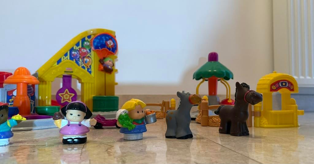 Fisher Price, Ophalen, Zo goed als nieuw, Speelset