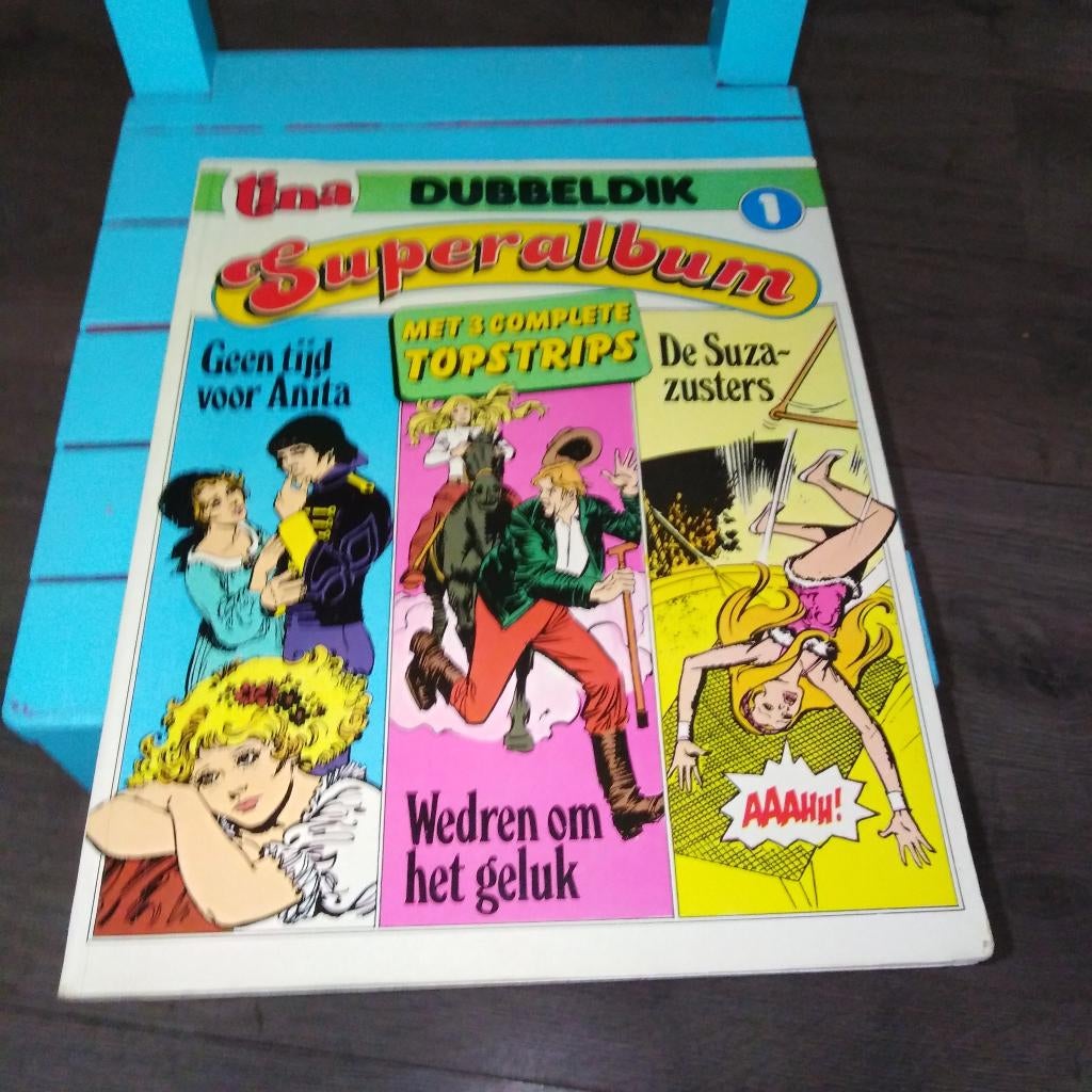 Tina dubbeldik super album met 3 complete topstrips 3 delen, Boeken, Stripboeken, Meerdere stripboeken, Ophalen, Gelezen